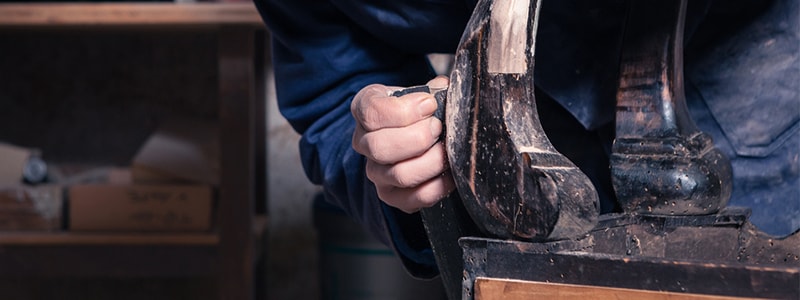 restoring old chair