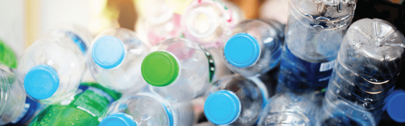 plastic bottles waste processing